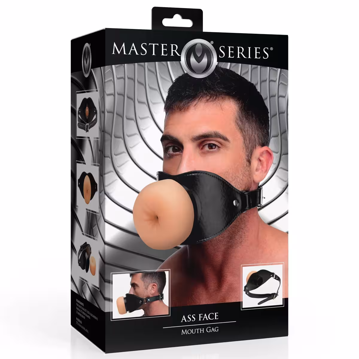 Ass Face Mouth Gag – Premium Play Accessory for Intimate Roleplay image 2