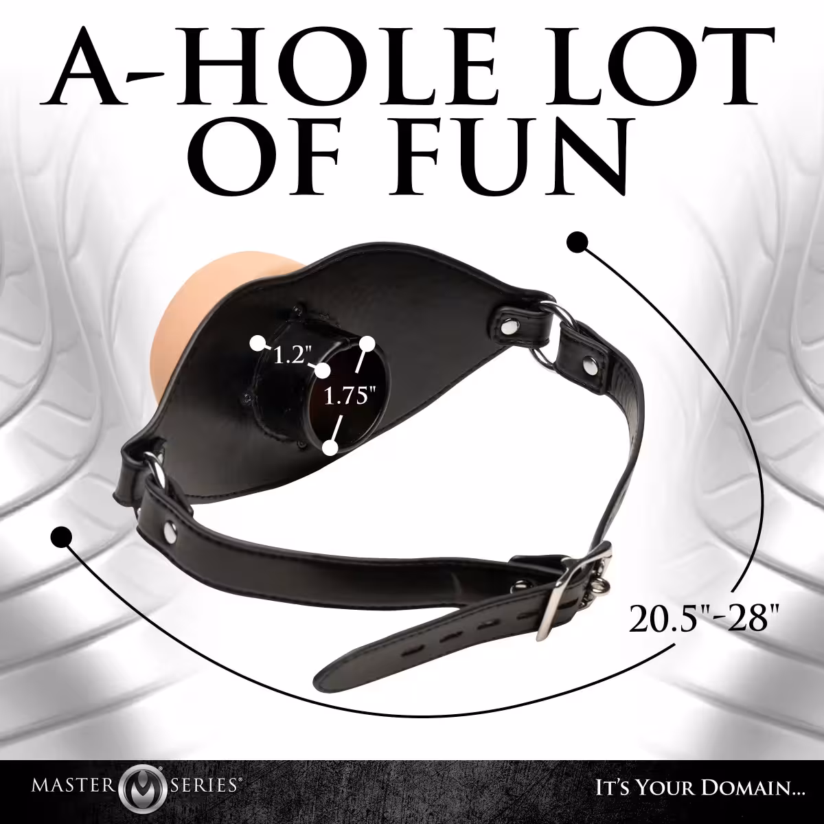 Ass Face Mouth Gag – Premium Play Accessory for Intimate Roleplay image 4