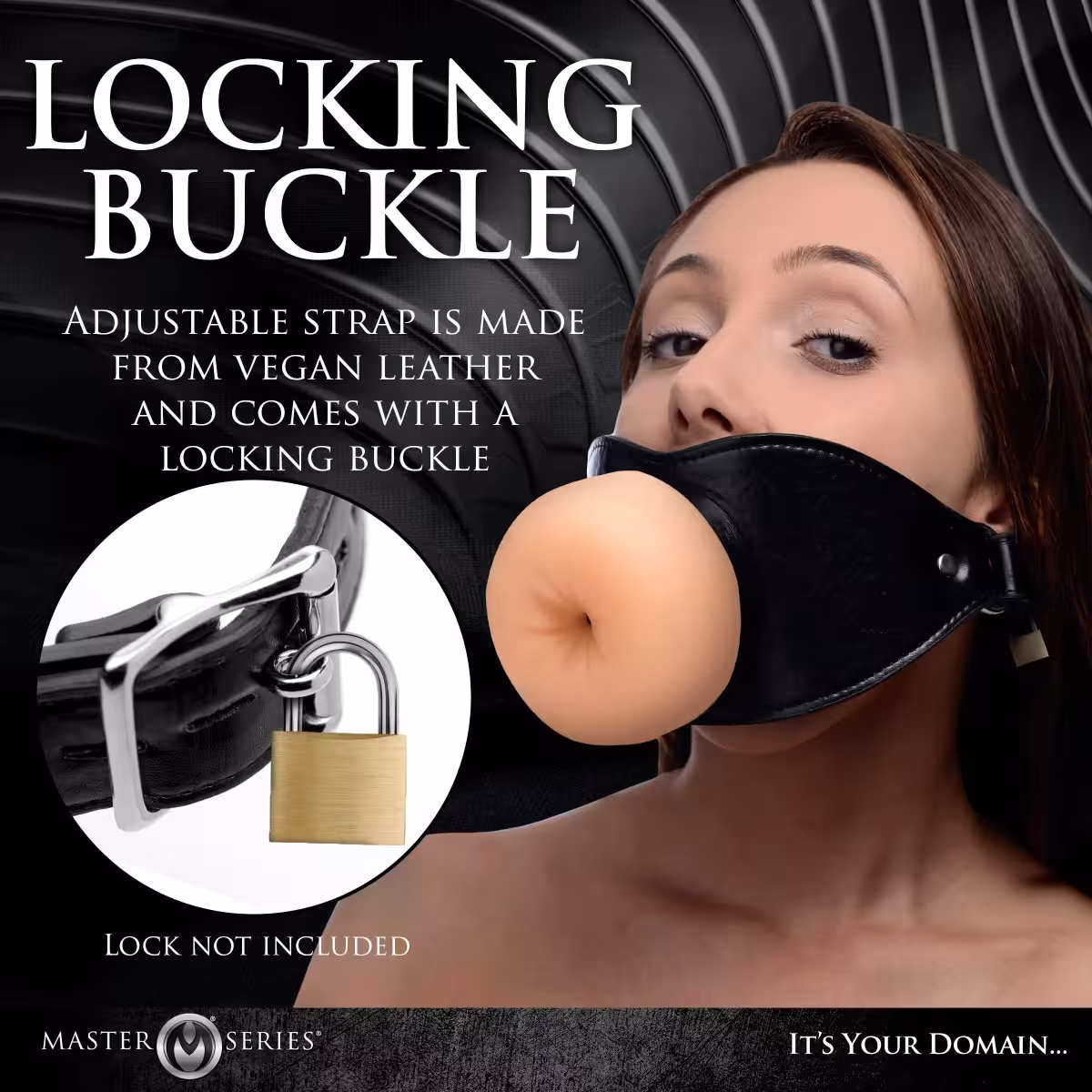 Ass Face Mouth Gag – Premium Play Accessory for Intimate Roleplay image 5