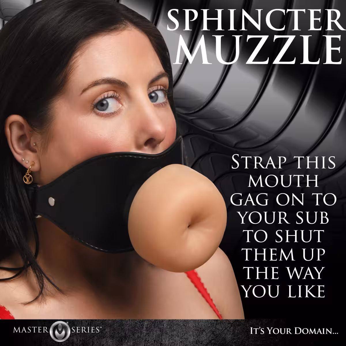 Ass Face Mouth Gag – Premium Play Accessory for Intimate Roleplay image 7