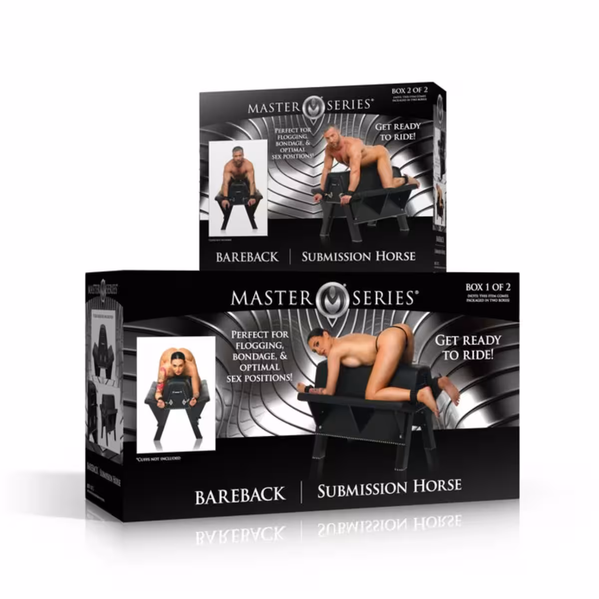 Master Series Bareback Submission Horse – Premium Sensory Play Bench image 2