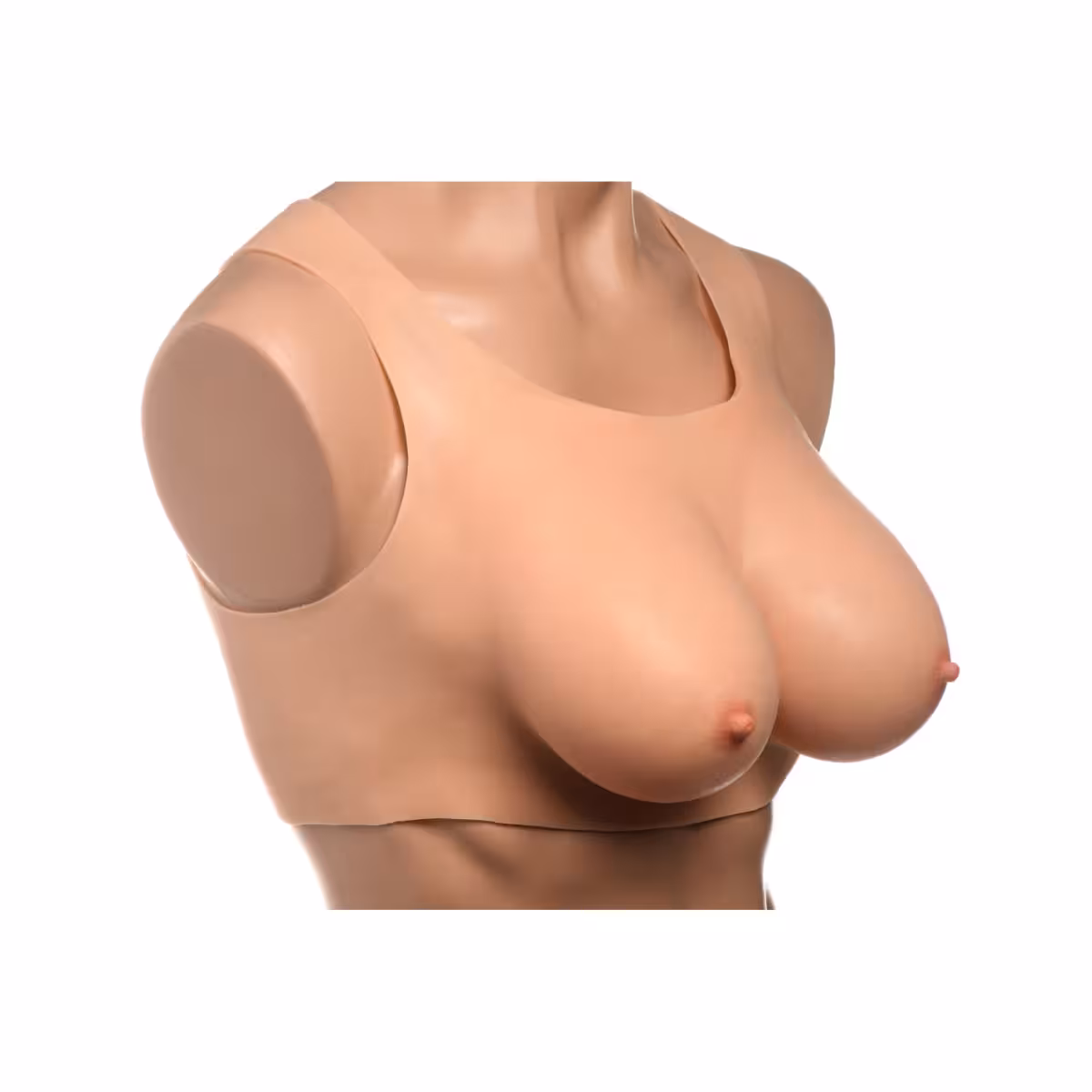 Master Series Perky Pair D-Cup Silicone Breasts image 4