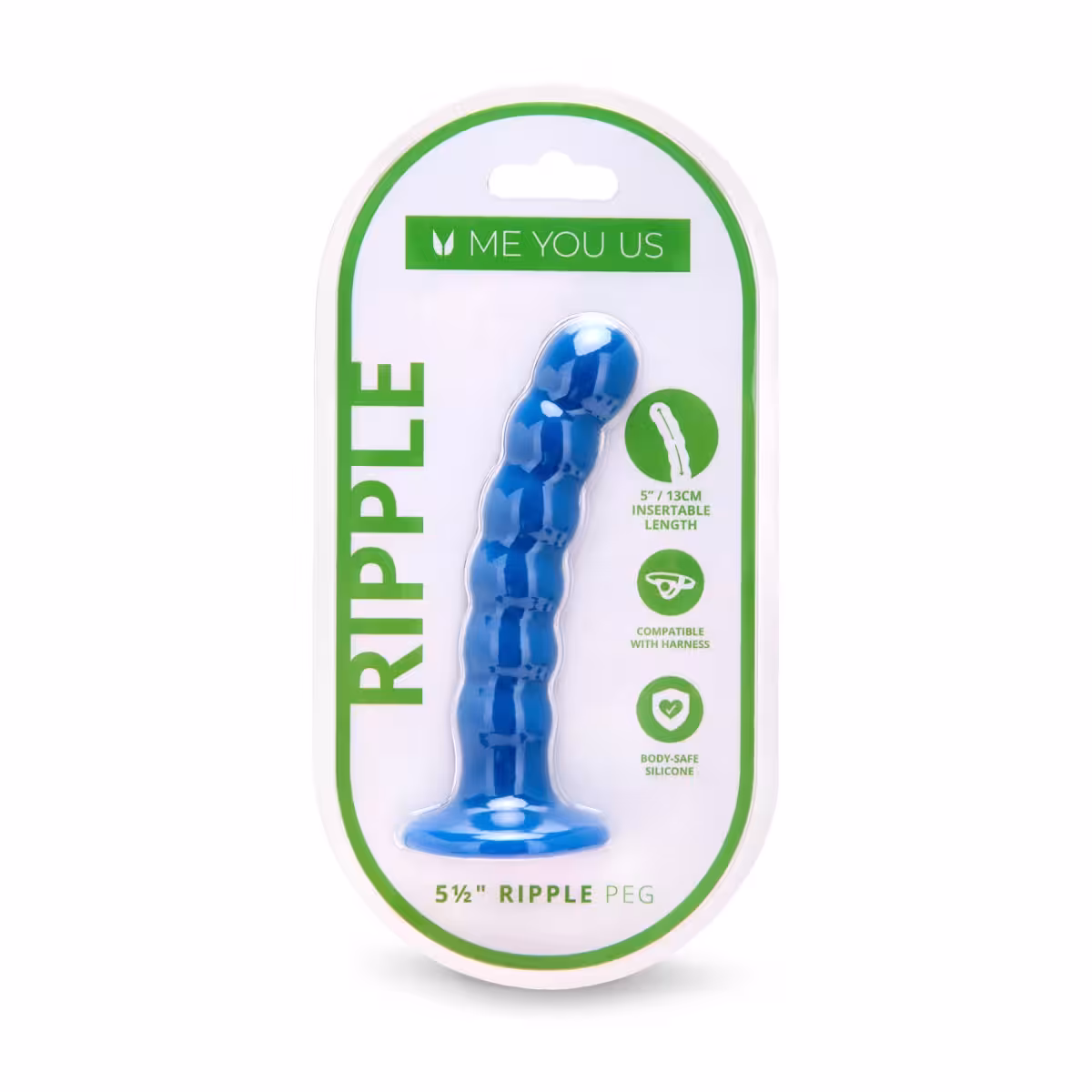 Me You Us 5.5 inch Ripple G-spot Peg image 2