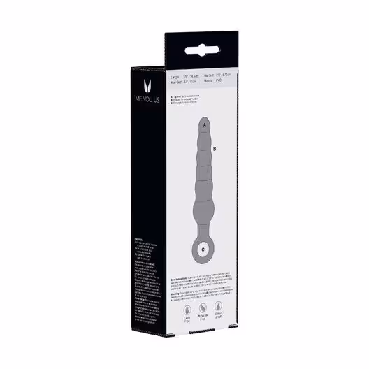 Me You Us Anal Wand Anal Teaser Black image 4