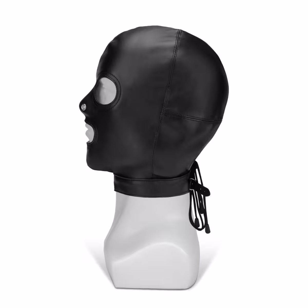 Me You Us Black Hood with Eyes Nose Mouth image 3