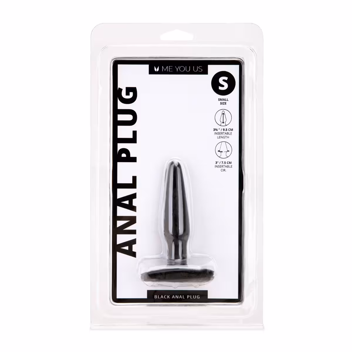 Me You Us Black Small Anal Plug – Comfortable, Secure, Discreet image 2