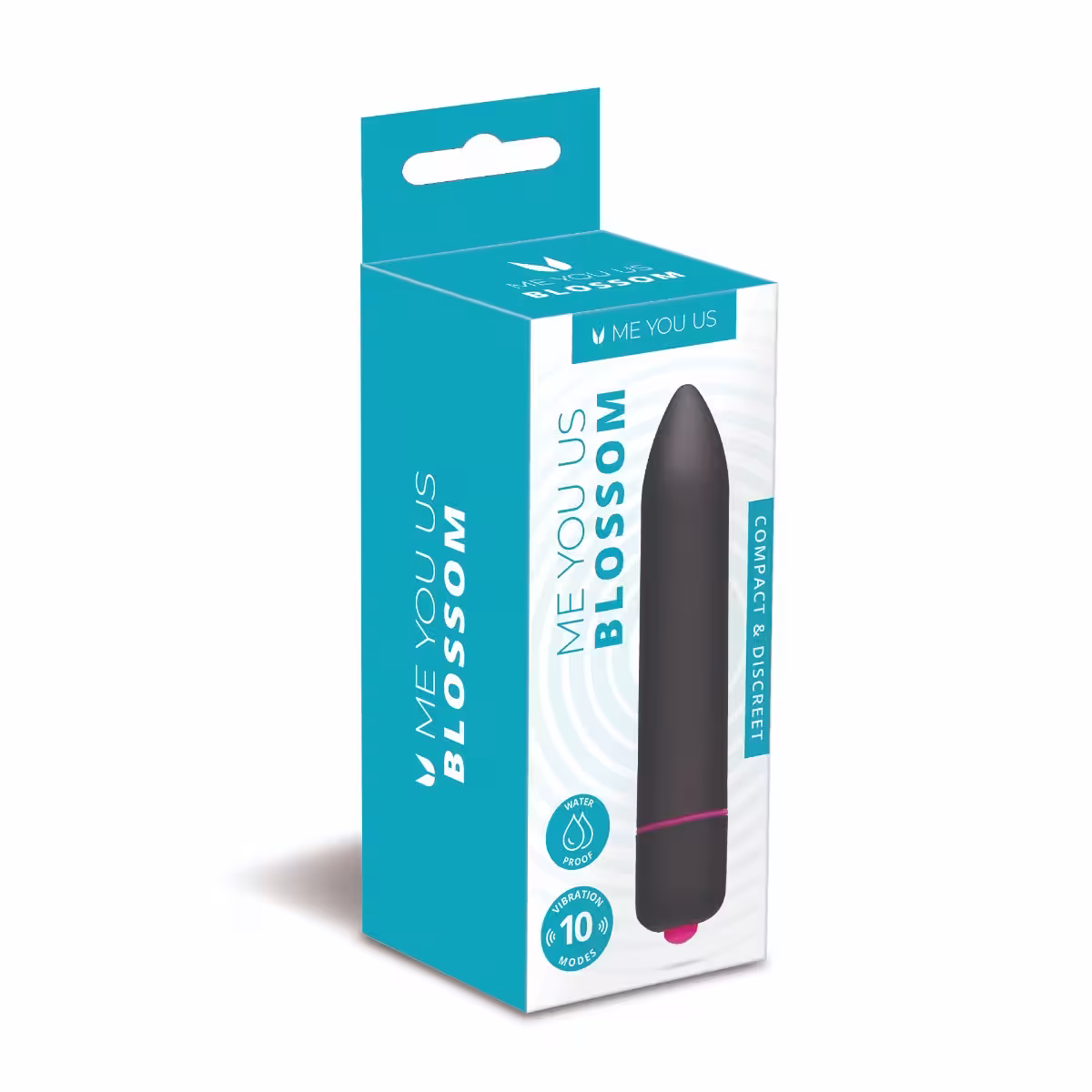 Me You Us Blossom 10 Mode Bullet Vibrator Black image 2