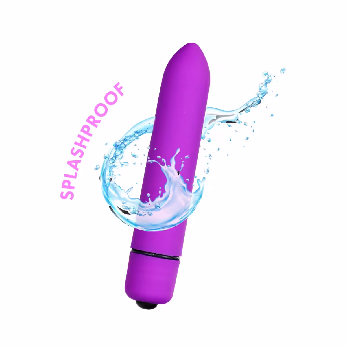 Me You Us Blossom 10 Mode Bullet Vibrator Purple image 3
