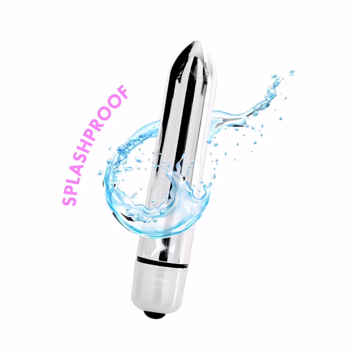 Me You Us Blossom 10 Mode Bullet Vibrator Silver image 3