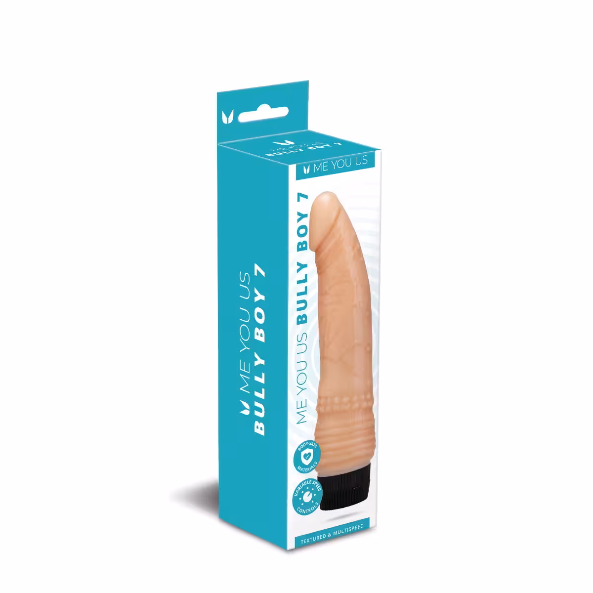 Me You Us Bully Boy 7 Realistic Vibrator Flesh image 3
