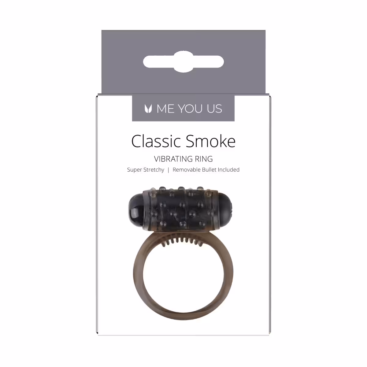 Me You Us Classic Smoke Cock Ring Smoke image 2