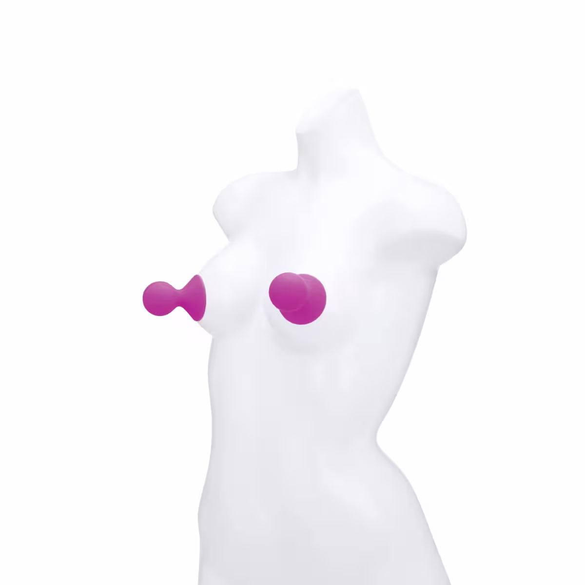 Me You Us Dual Masseuse Silicone Nipple Suckers 2 Pack Purple image 3