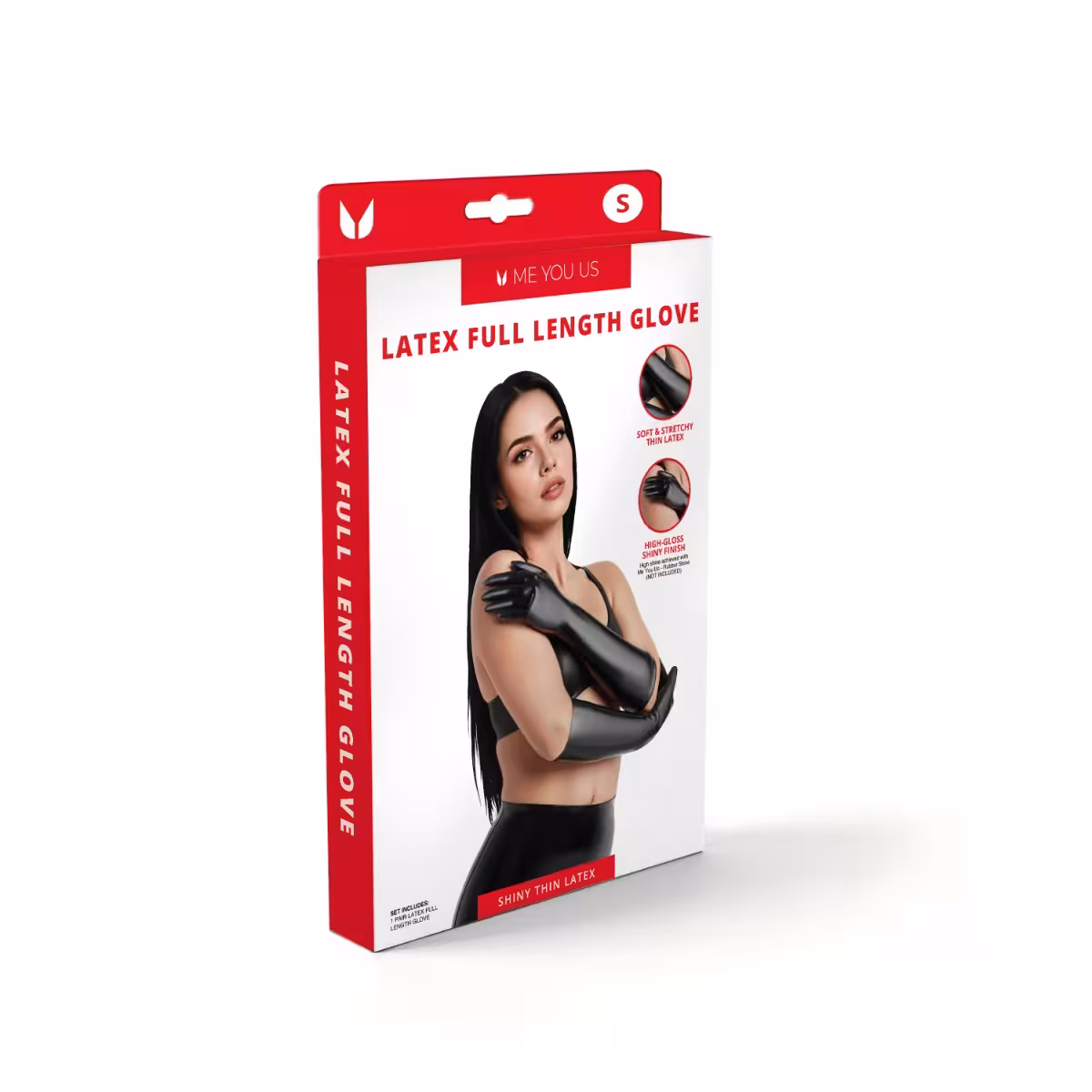 Me You Us Latex Full Length Glove image 2