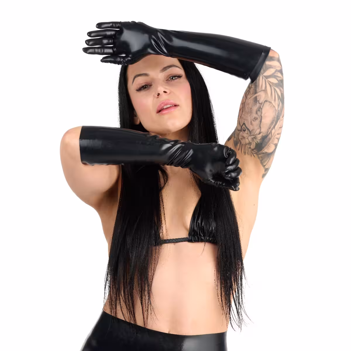 Me You Us Latex Full Length Glove image 3
