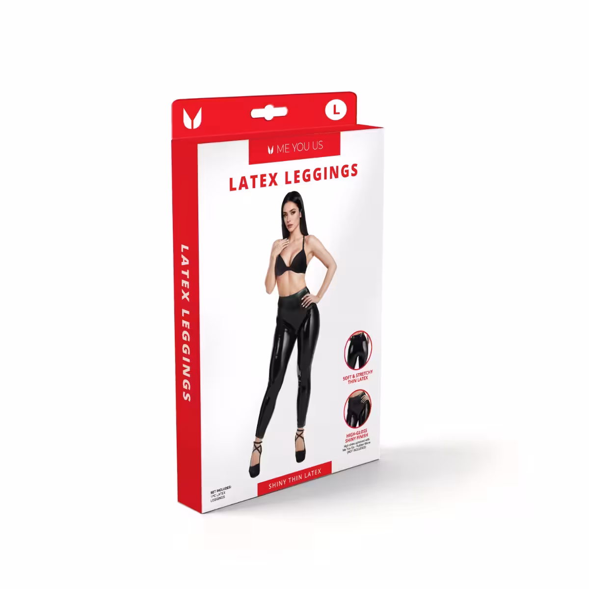 Me You Us Latex Leggings Large image 2