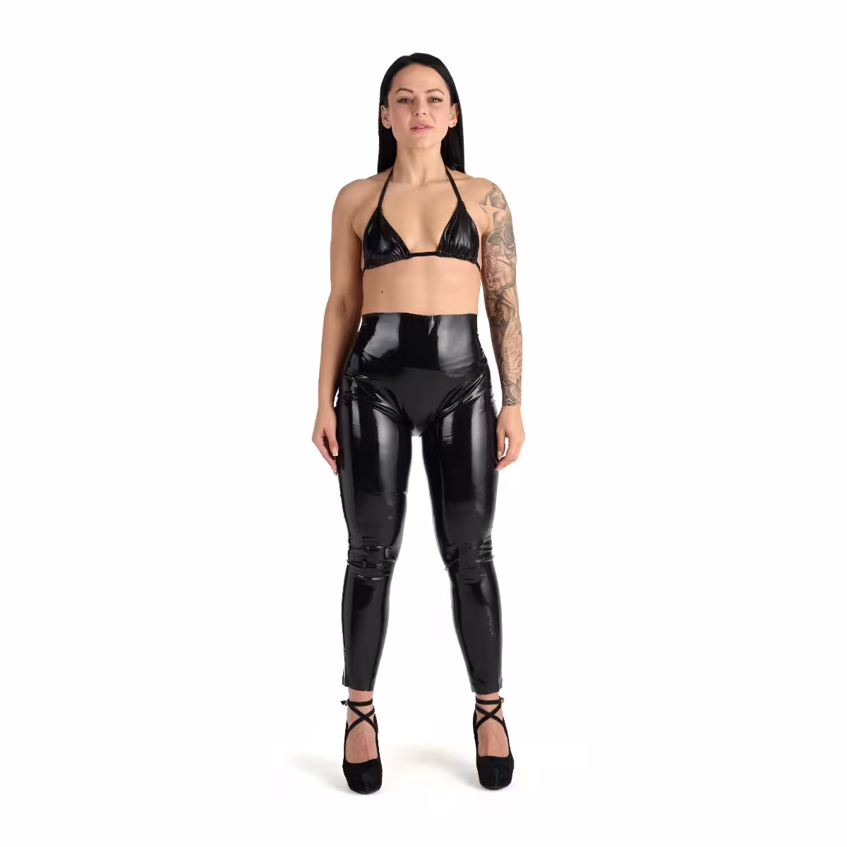 Me You Us Latex Leggings Large image 3