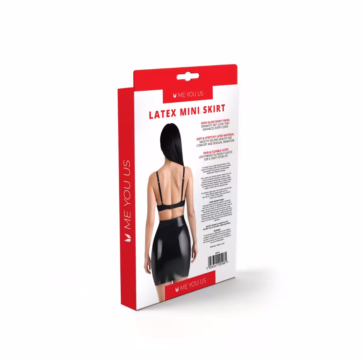 Me You Us Latex Mini Skirt image 8