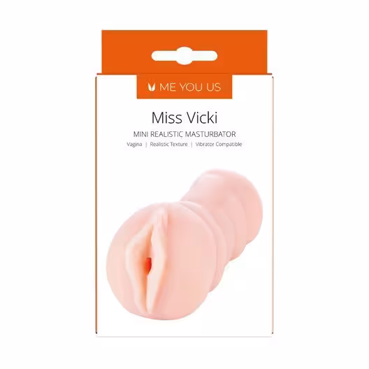 Me You Us Miss Vicki Mini Realistic Masturbator Flesh image 2