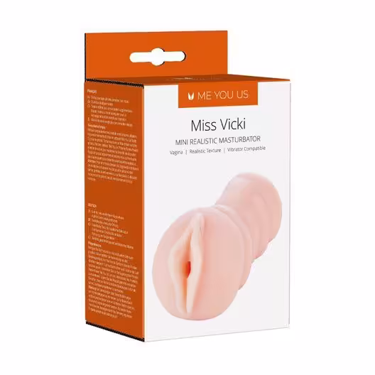 Me You Us Miss Vicki Mini Realistic Masturbator Flesh image 7