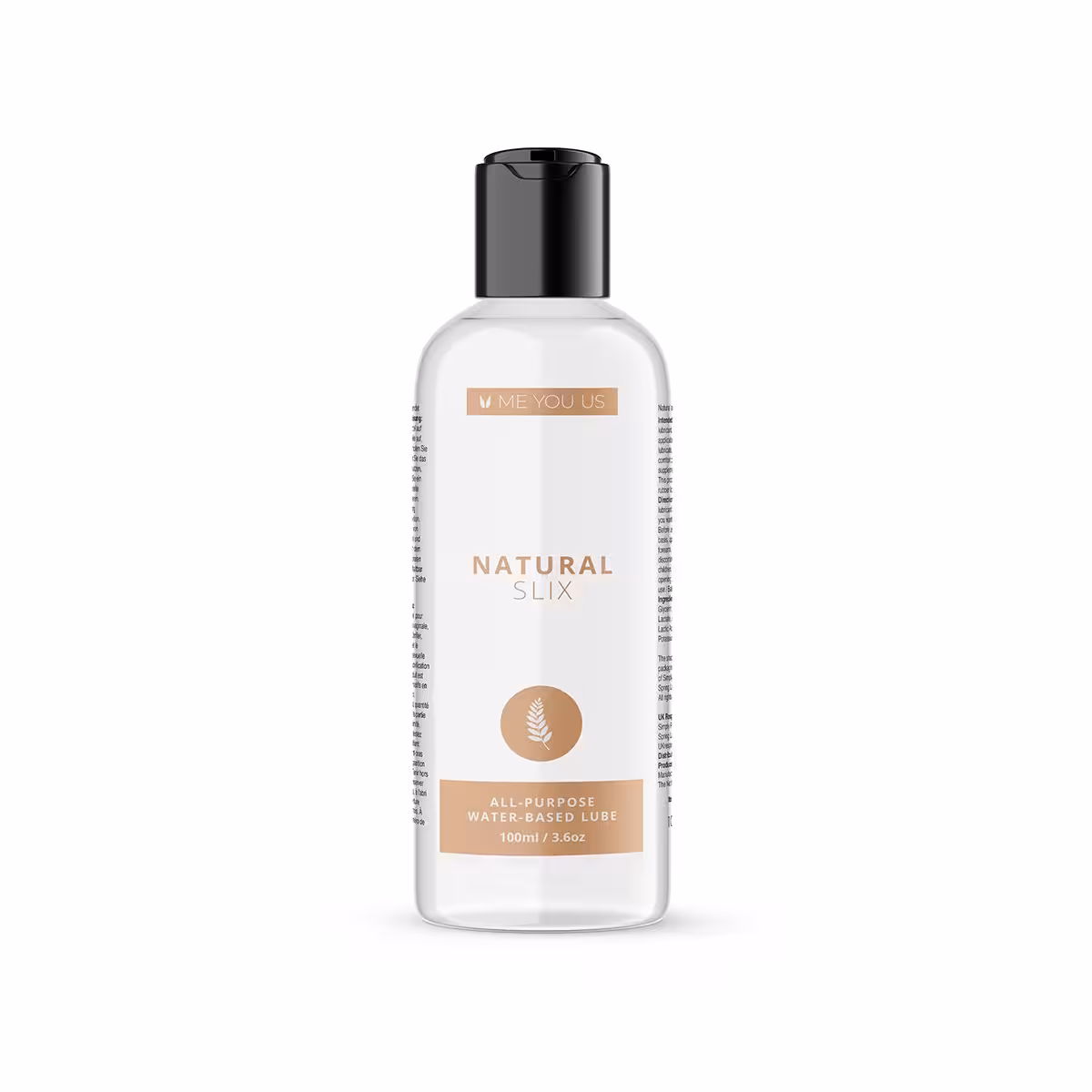 Me You Us Natural Slix Water Based Lube 100ml