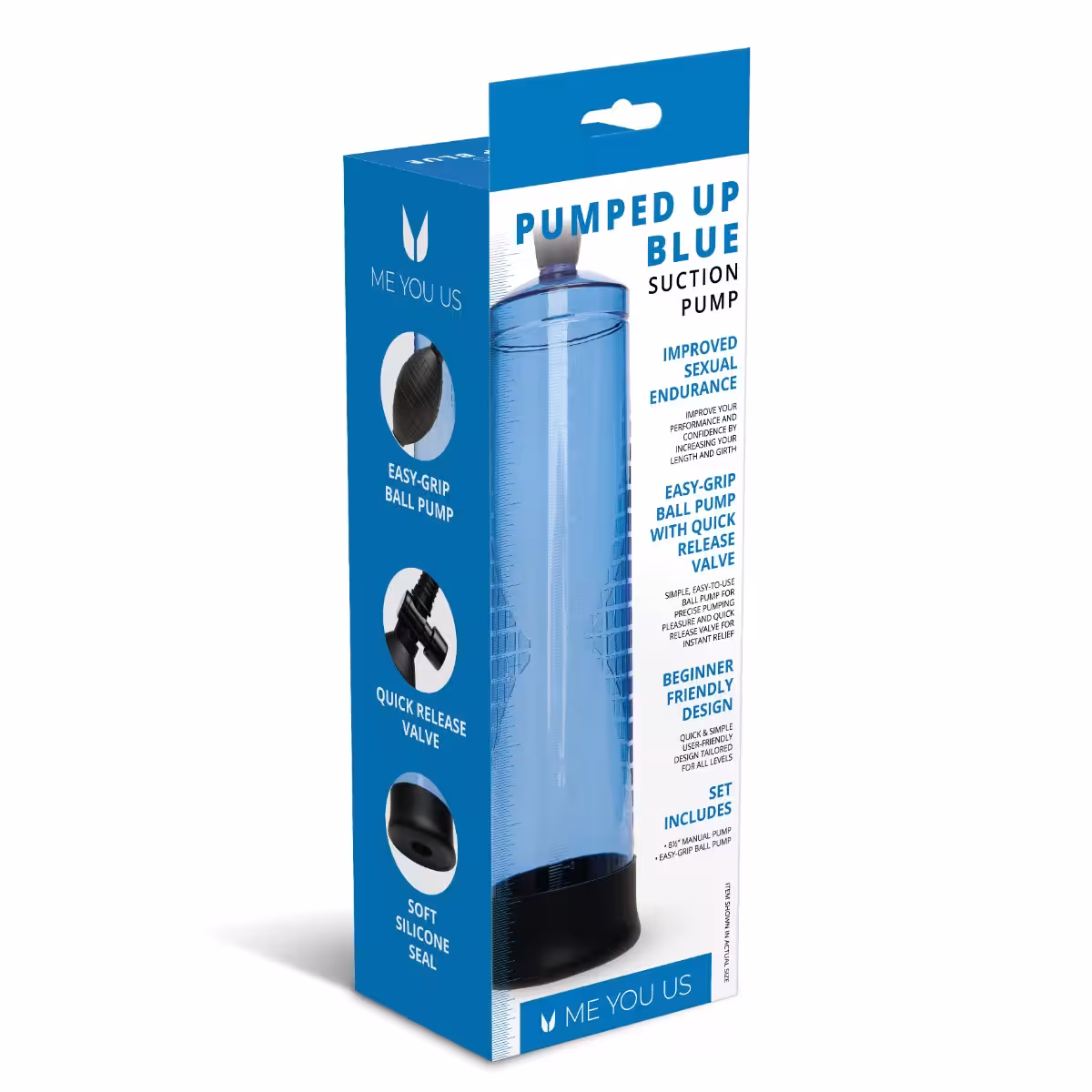 Me You Us Pumped Up Blue Suction Pump – Enhance Comfort & Confidence image 7