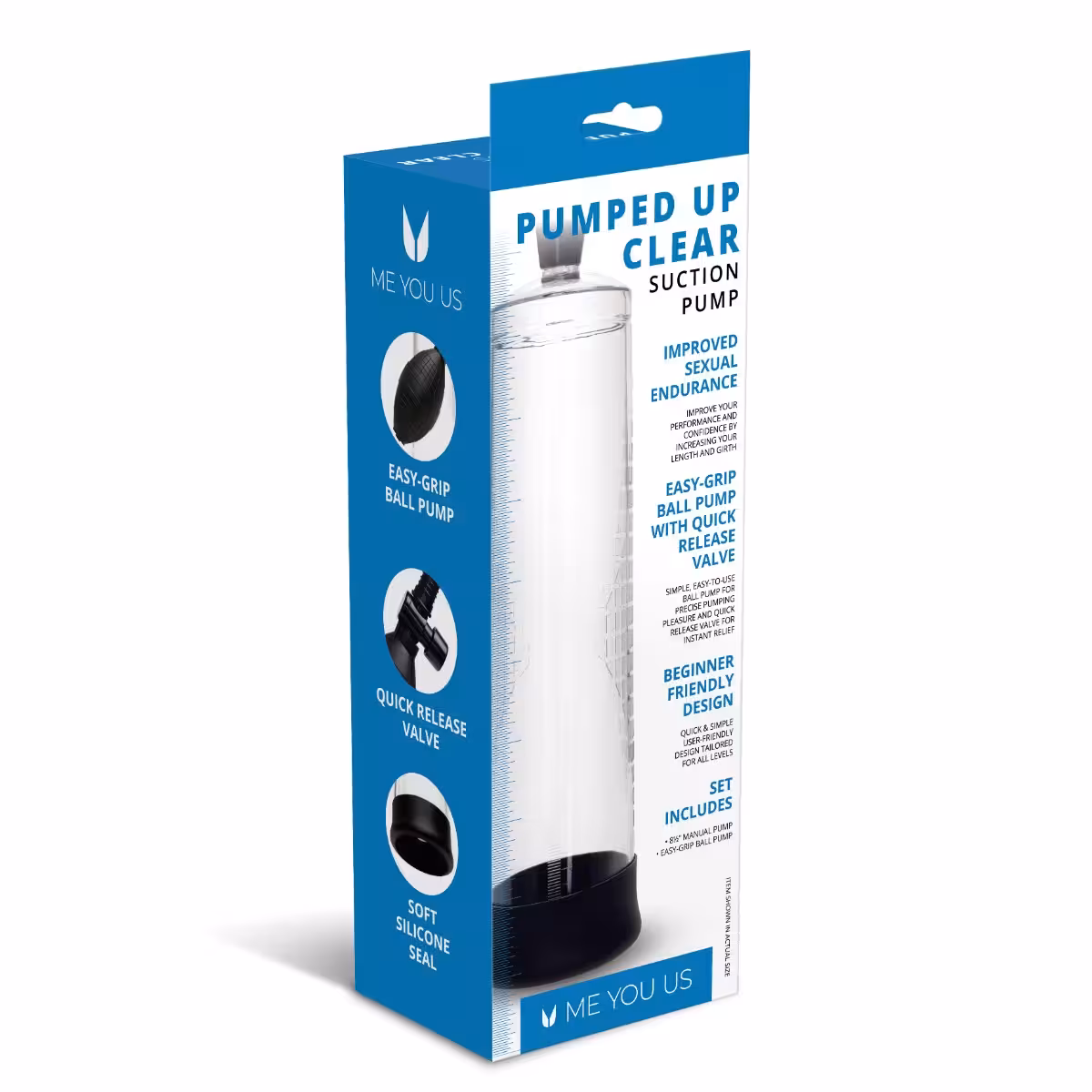 Me You Us Pumped Up Clear Suction Penis Pump – Enhance Comfort & Confidence image 7