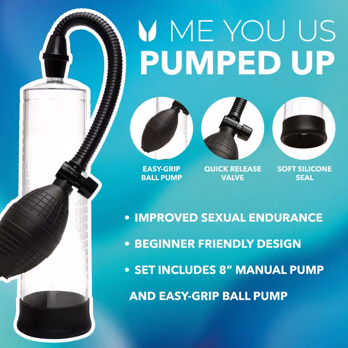 Me You Us Pumped Up Clear Suction Penis Pump – Enhance Comfort & Confidence image 8