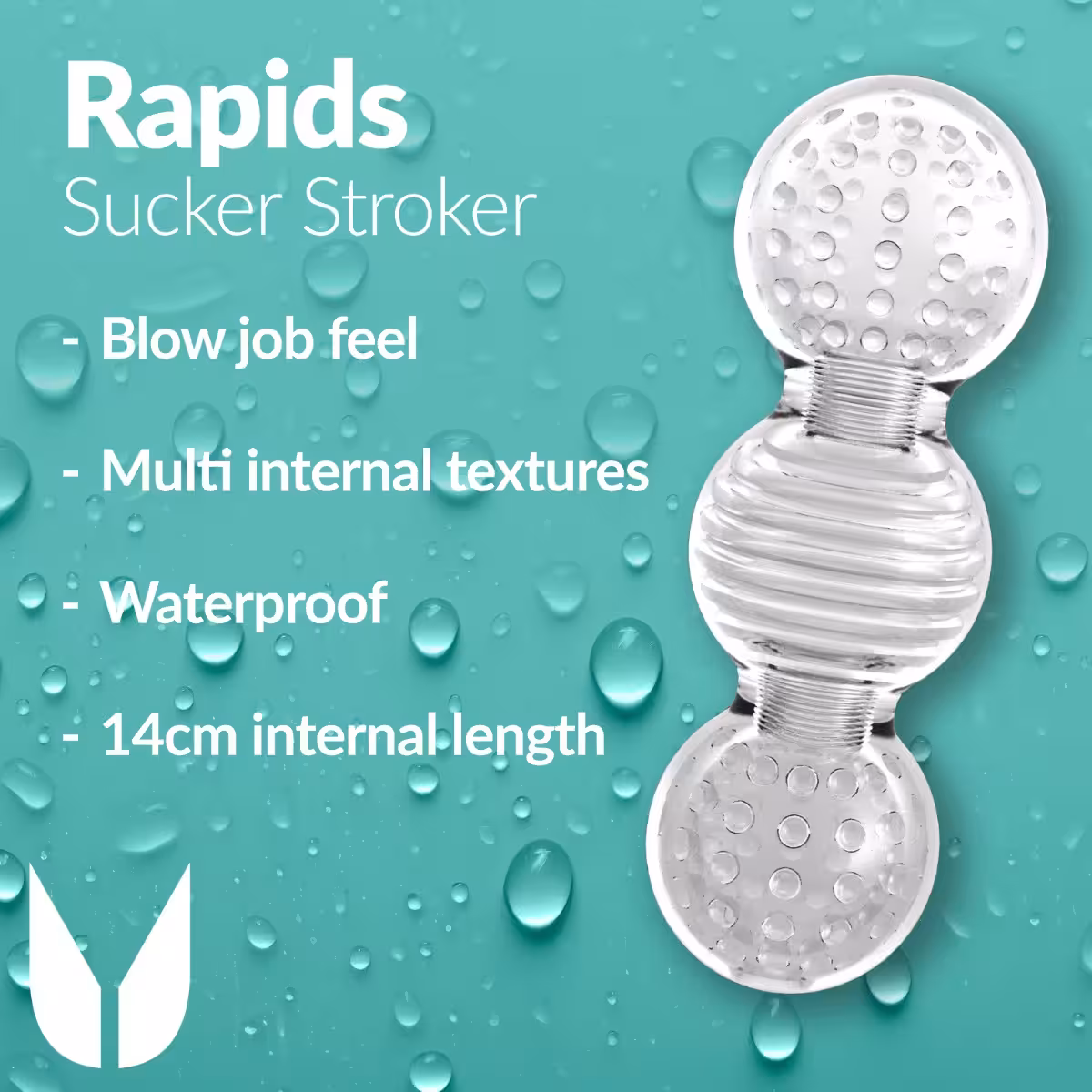 Me You Us Rapids Sucker Stroker Male Masturbator Transparent image 4