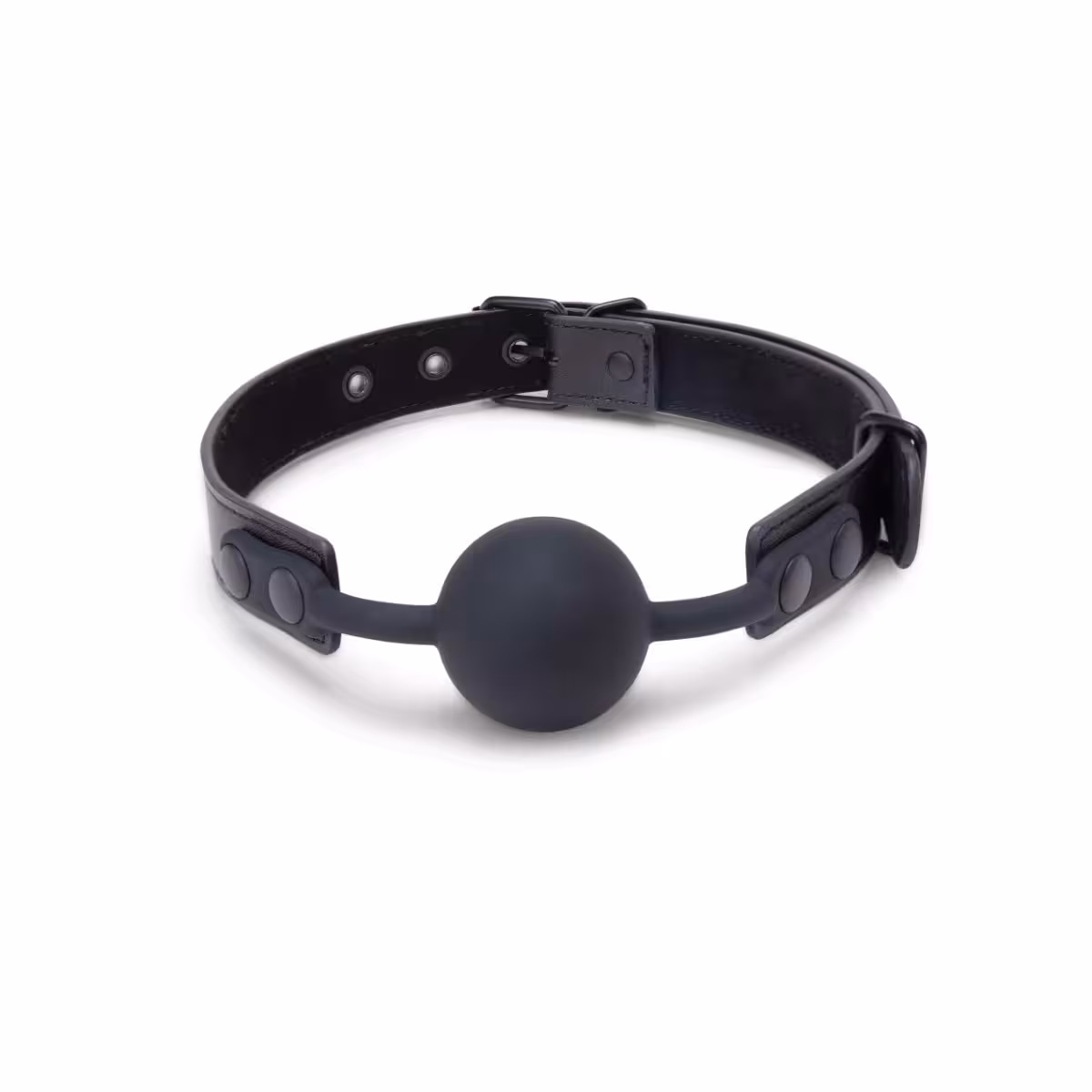 Me You Us Silicone Ball Gag Black