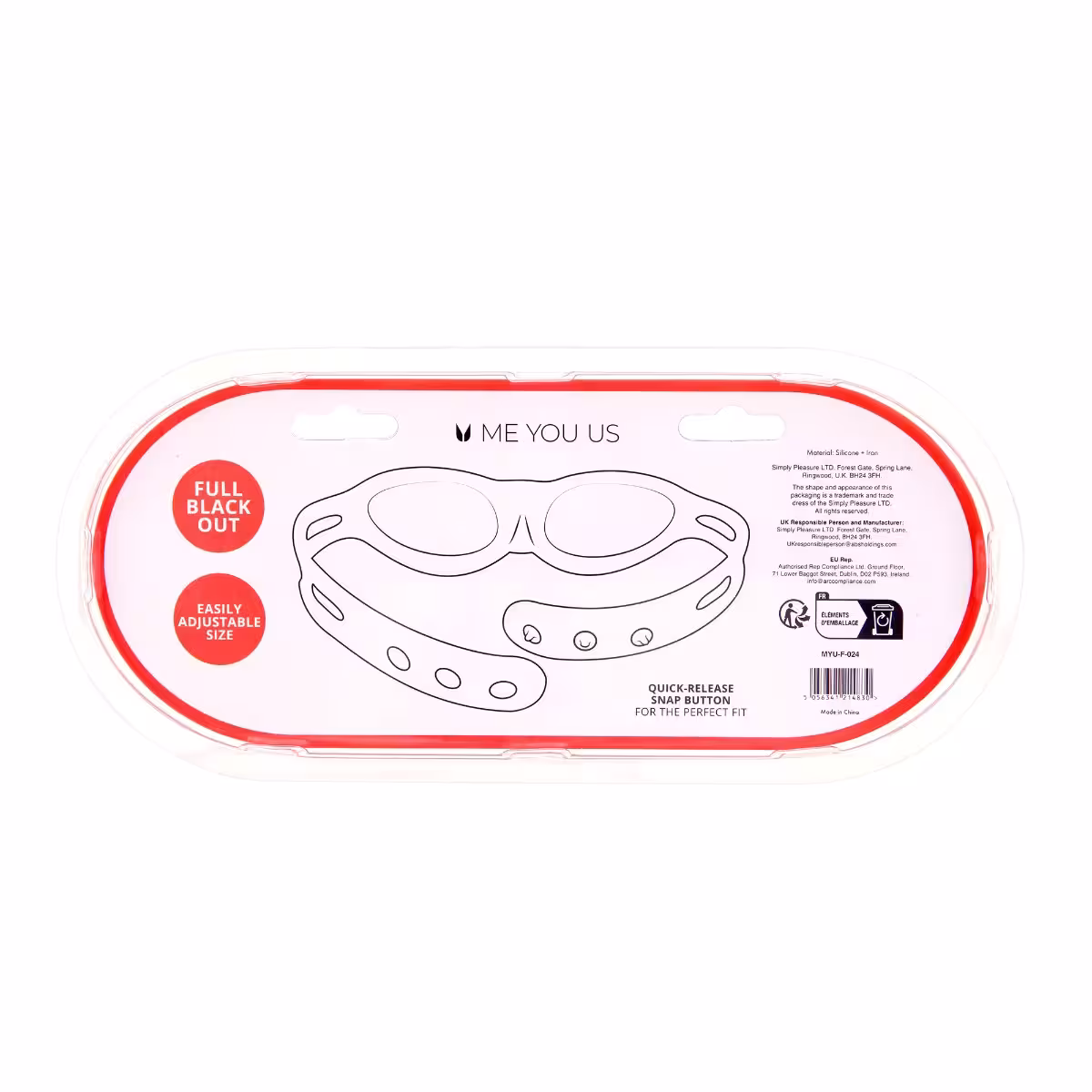 Me You Us Silicone Full Blindfold – Surrender Sight, Embrace Sensation image 3