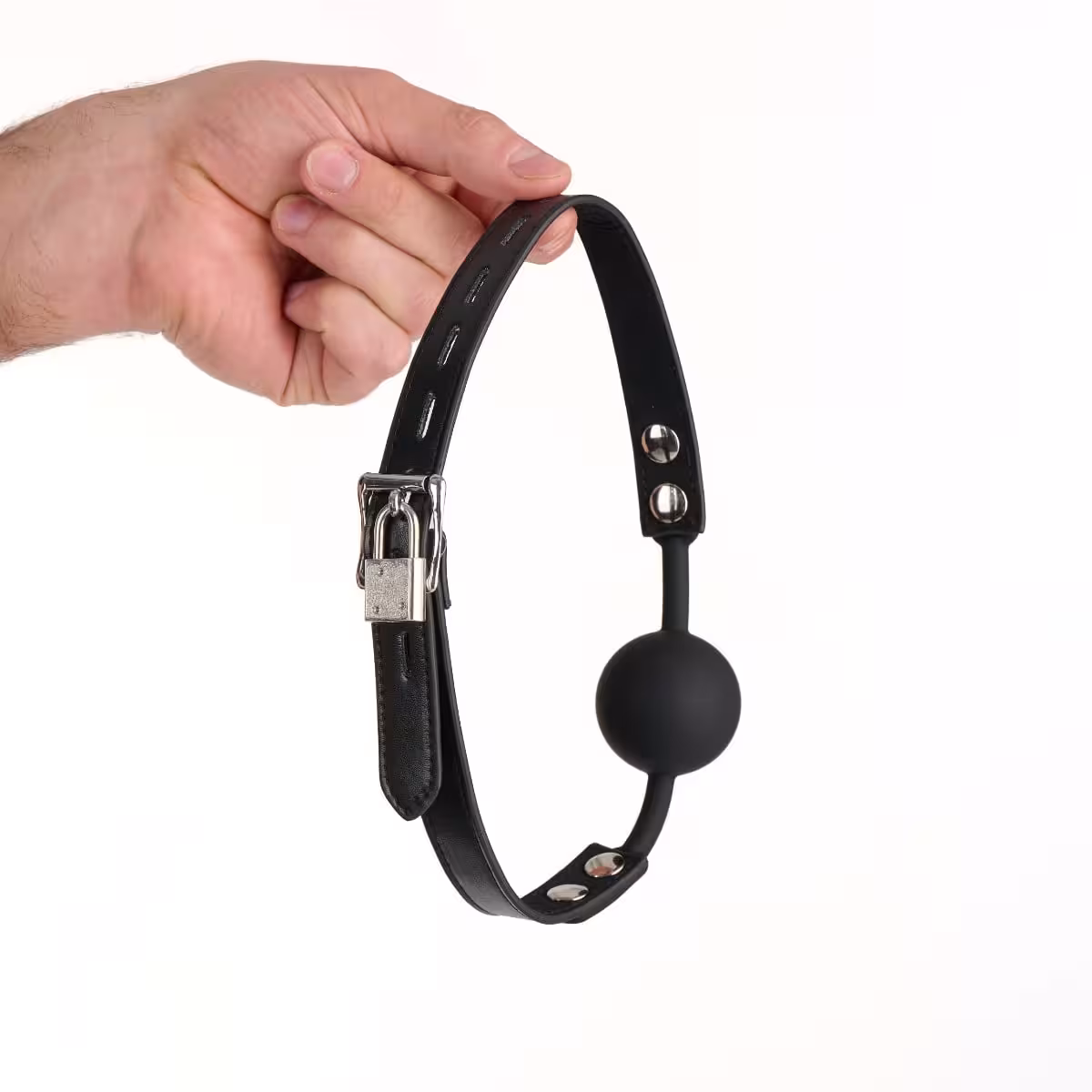 Me You Us Silicone Locking Ball Gag – Premium Comfort & Control