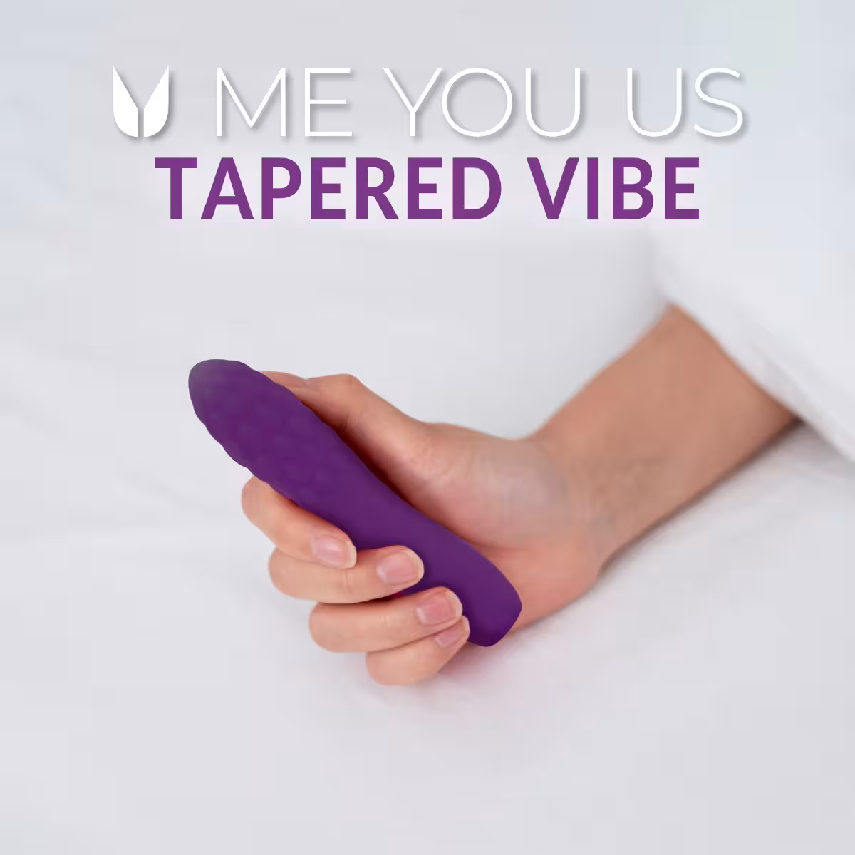 Me You Us Tapered Bullet Vibrator Purple image 3