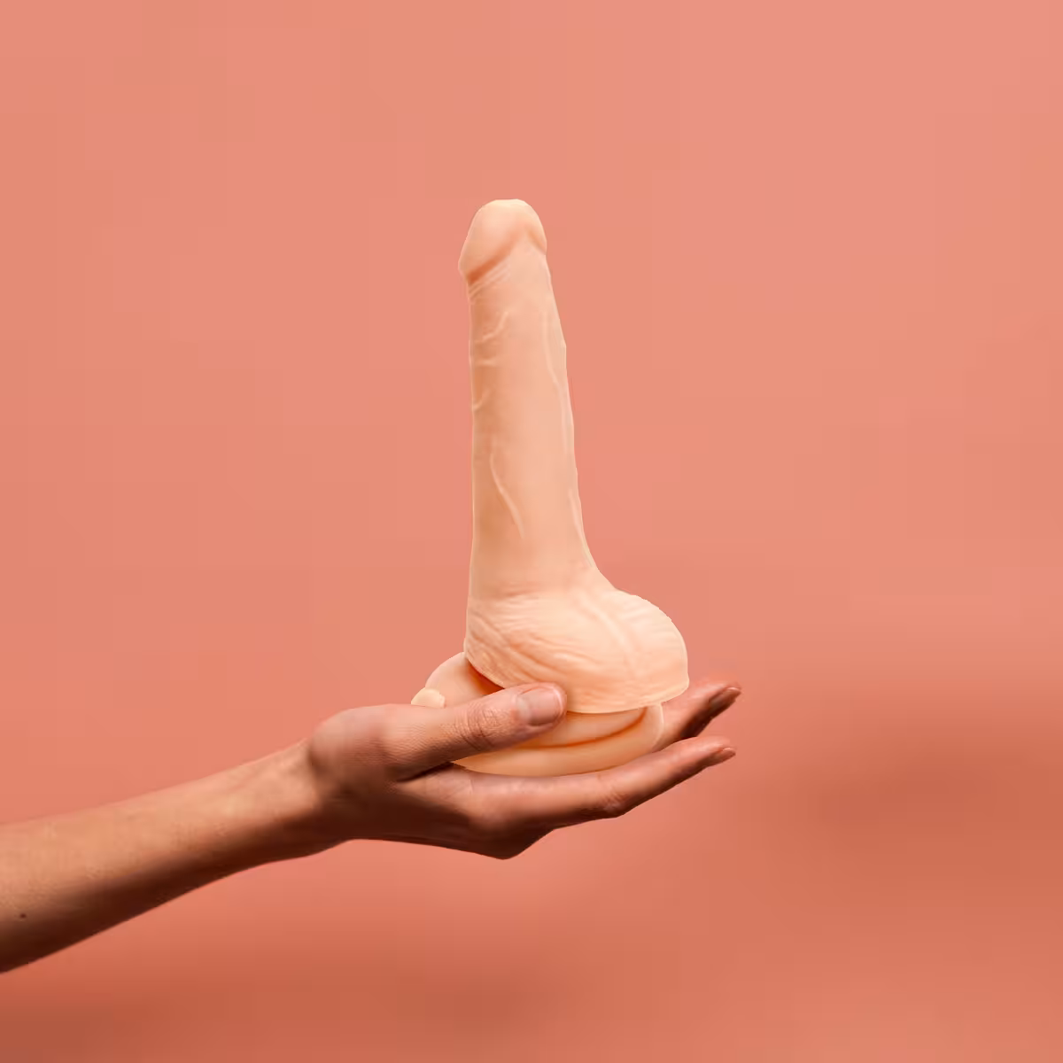 Me You Us Ultra Cock Dual Density with Balls 6in image 6
