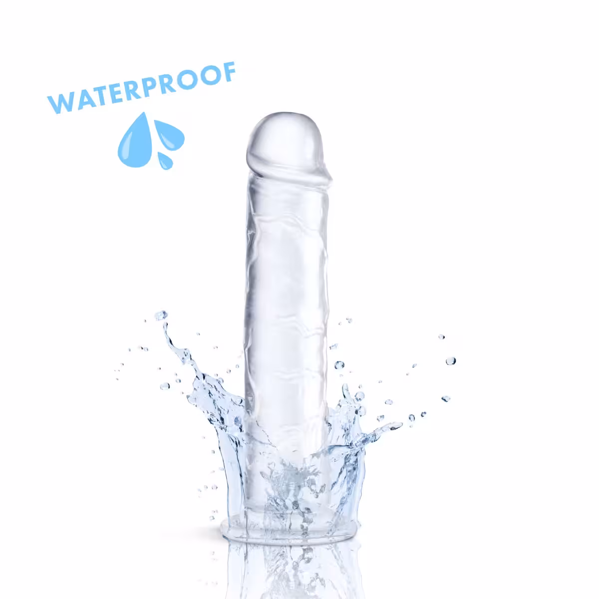 Me You Us Ultra Cock Jelly Dong Clear 7 Inch image 4