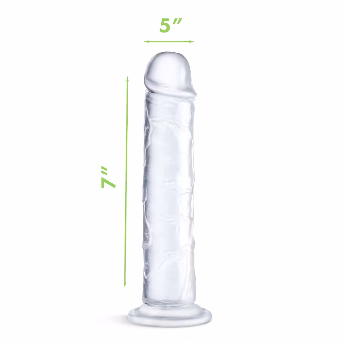 Me You Us Ultra Cock Jelly Dong Clear 7 Inch image 6