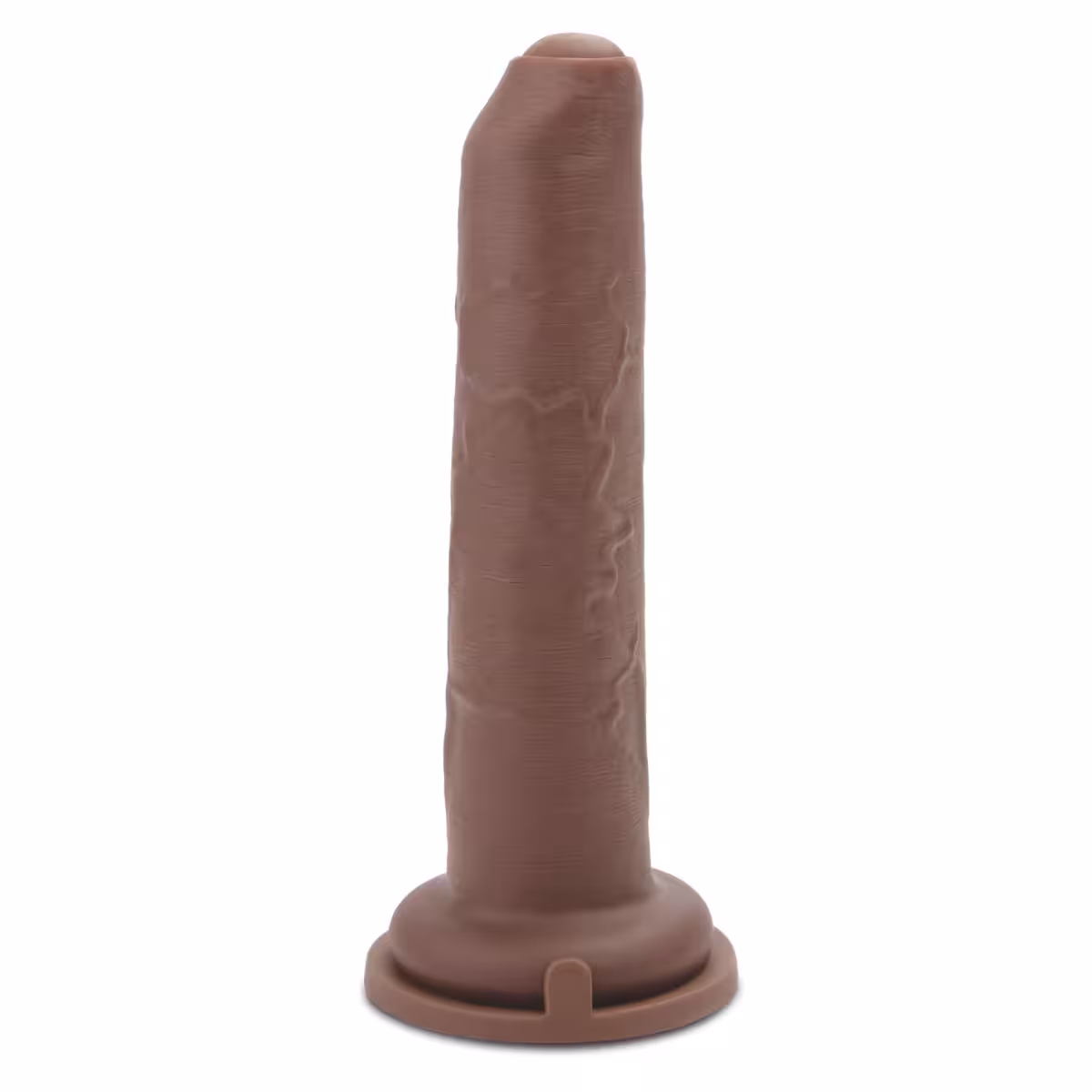 Me You Us Uncut Ultra Cock 8inch Caramel Realistic Dildo