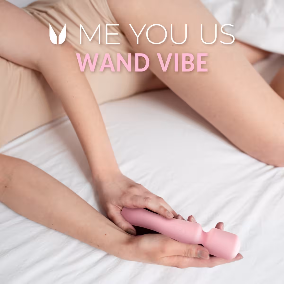 Me You Us Wand Vibrator Pink image 4