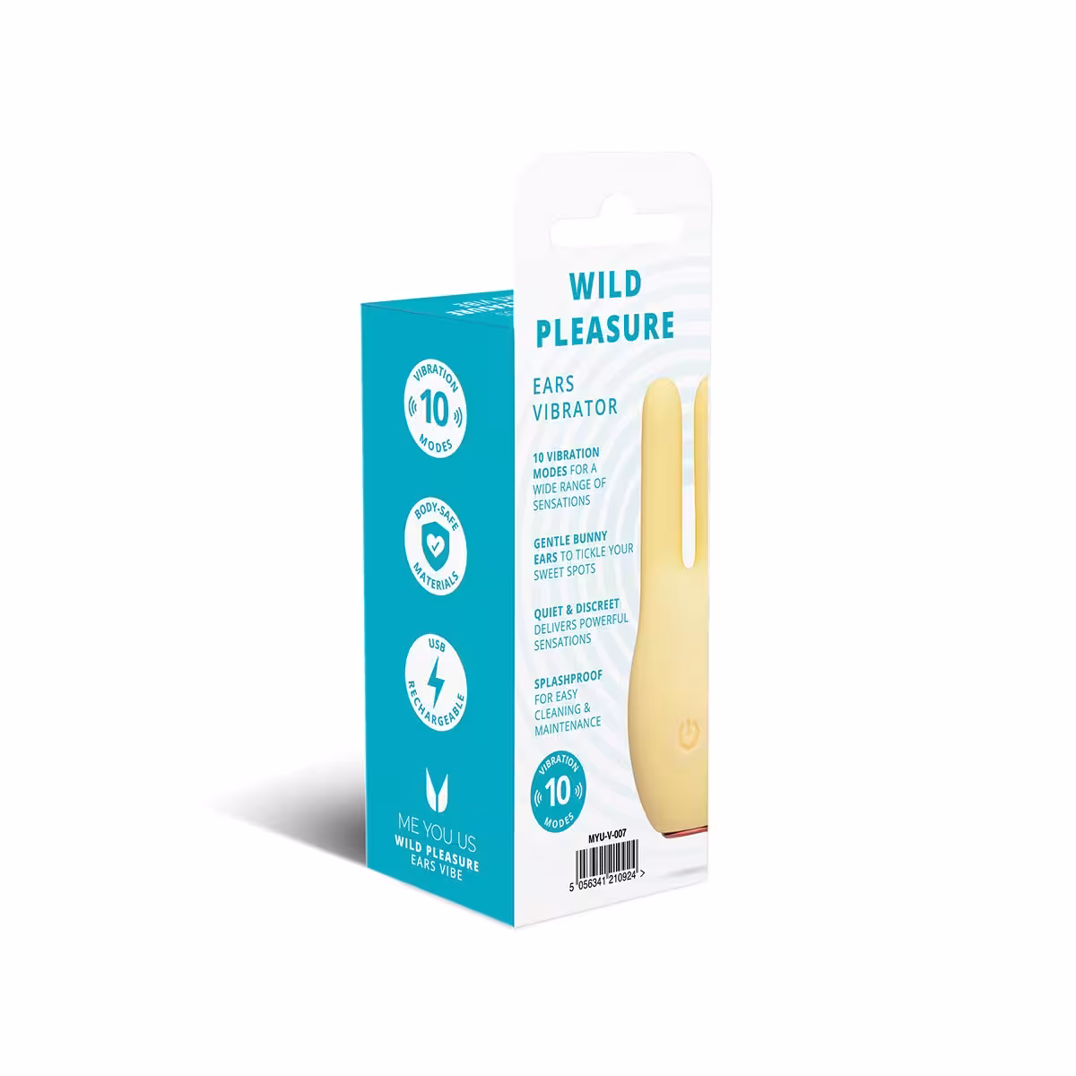 Me You Us Wild Pleasure Ears Vibrator Yellow image 4