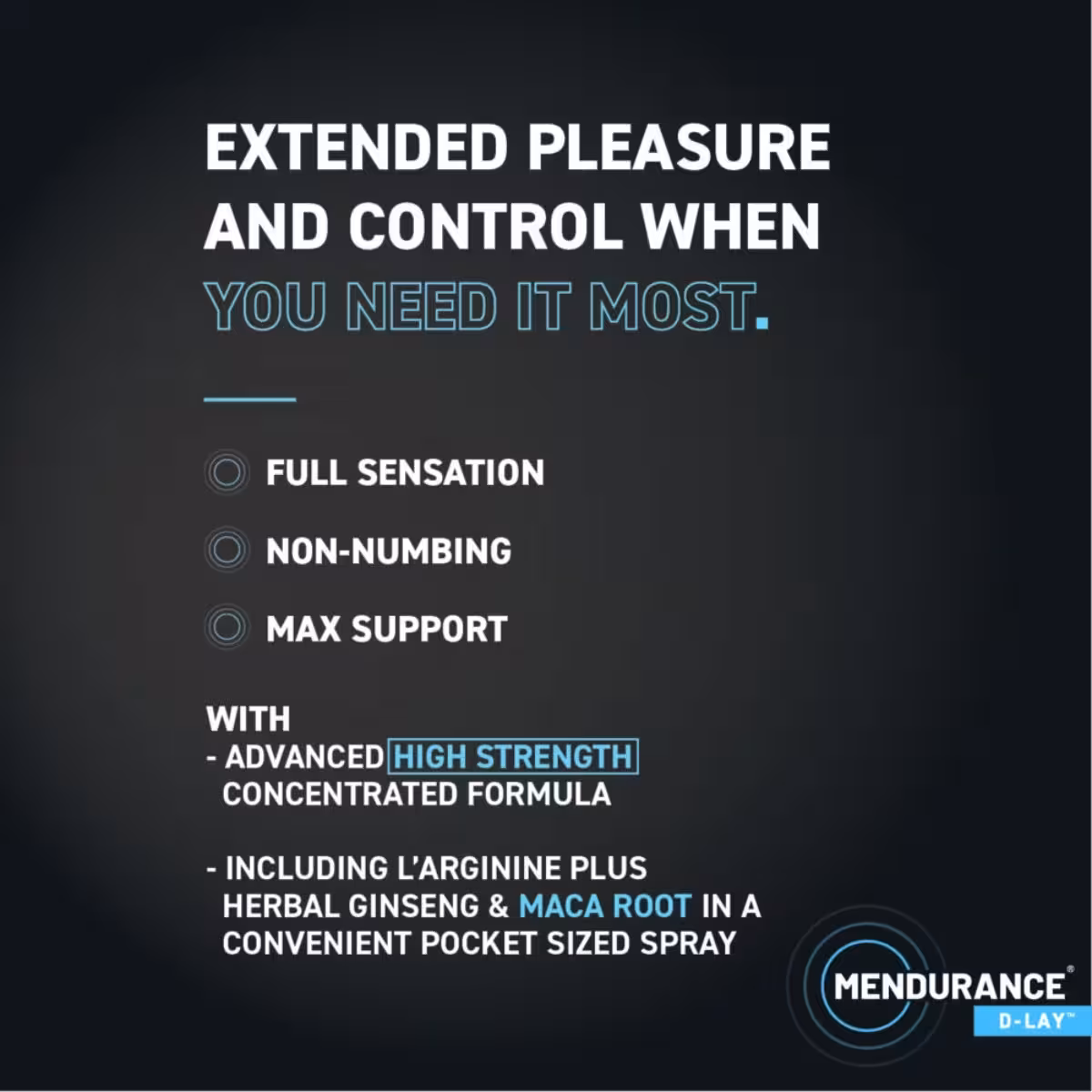 Mendurance D-Lay Spray 25ml – For Men Seeking Extended Intimacy image 4