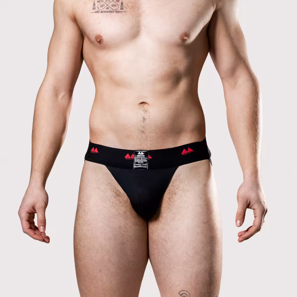 Meyer Marketing Limited Edition Jockstrap 2in Reversible Red-Black Large image 2