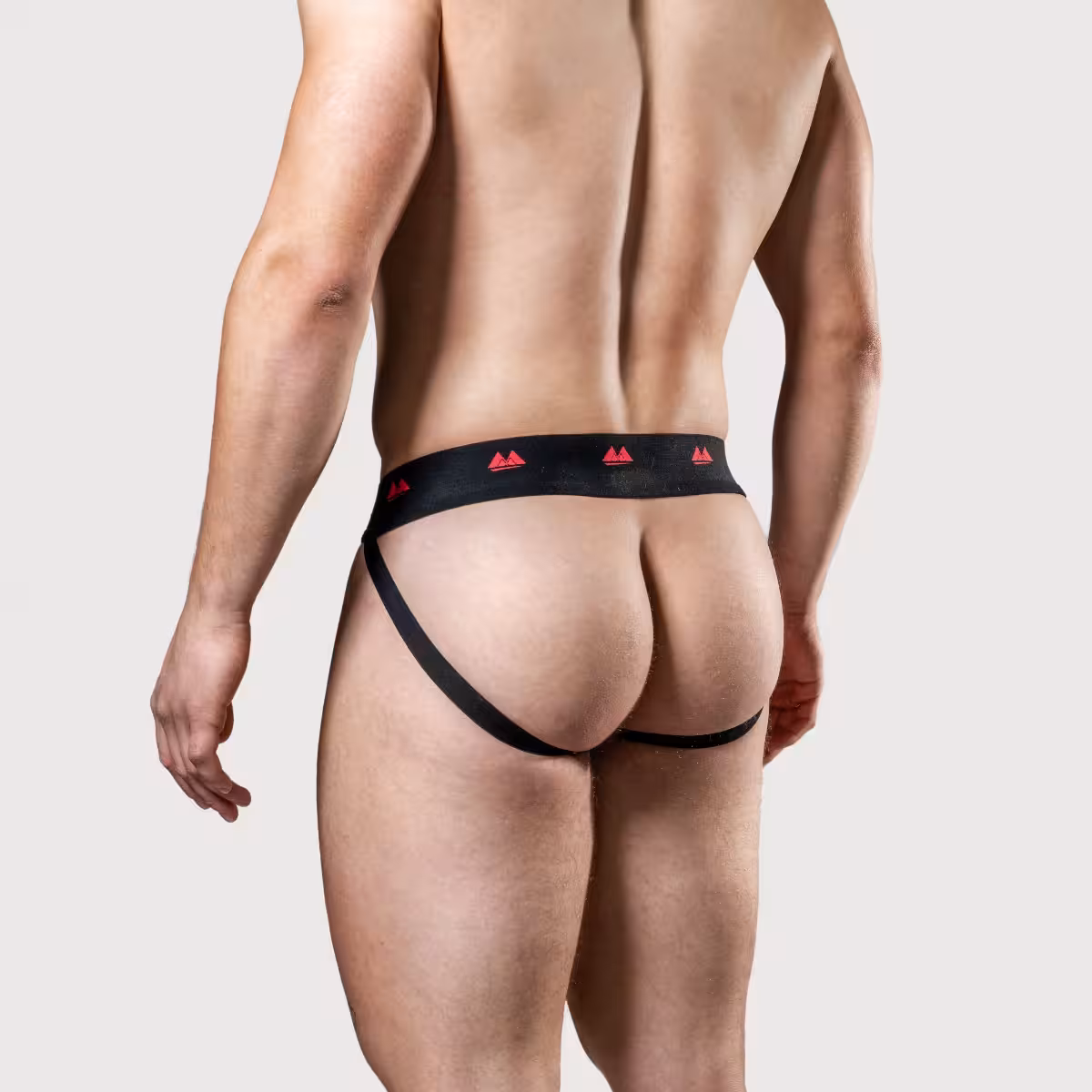 Meyer Marketing Limited Edition Jockstrap 2in Reversible Red-Black Medium image 6
