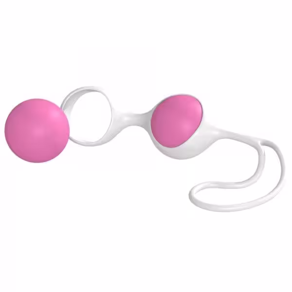 Minx Discretion Love Balls White Pink image 2