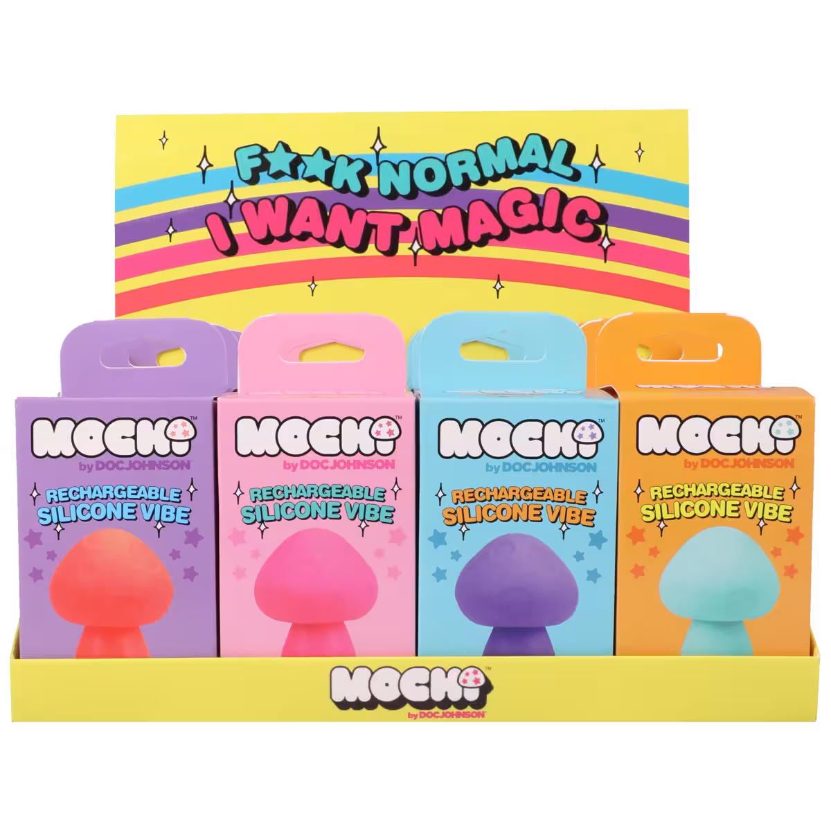 Mochi Mushroom Vibe 12-Pack Display