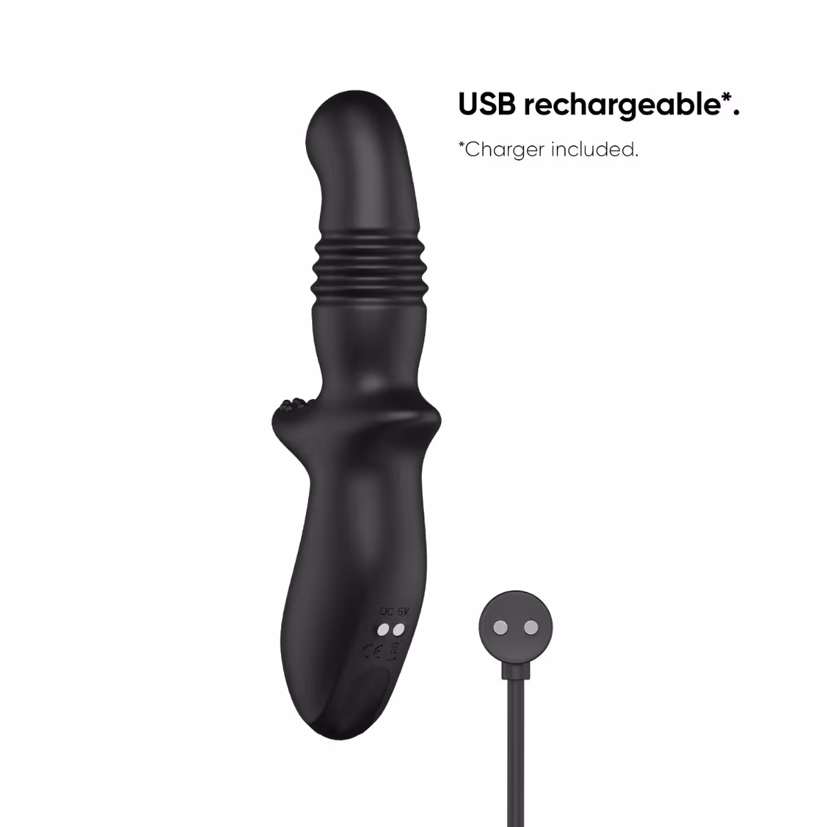 Nexus THRUST Anal Thrusting Prostate Probe - Black image 6