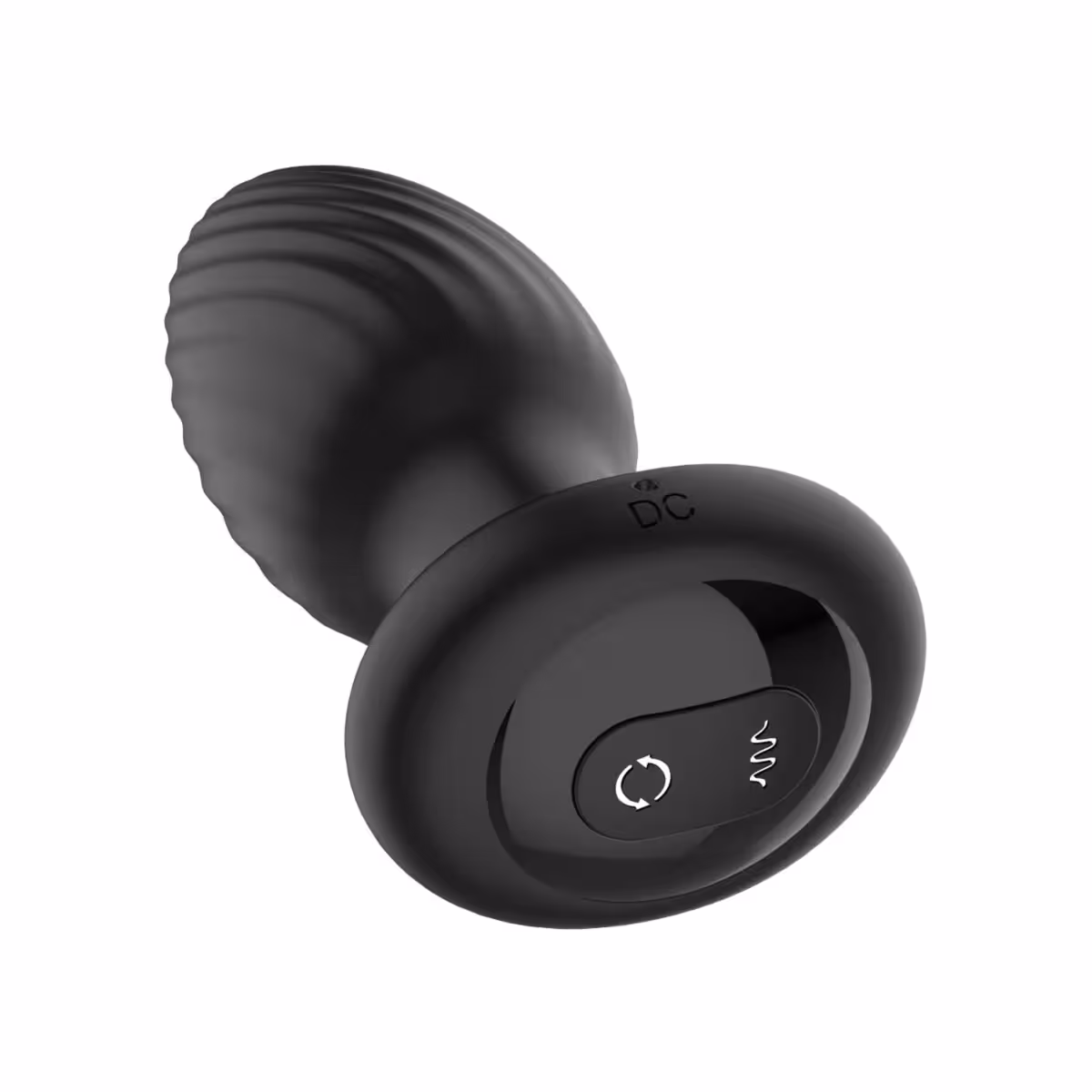 TORNADO Remote Control Rotating Butt Plug Medium - Black image 3