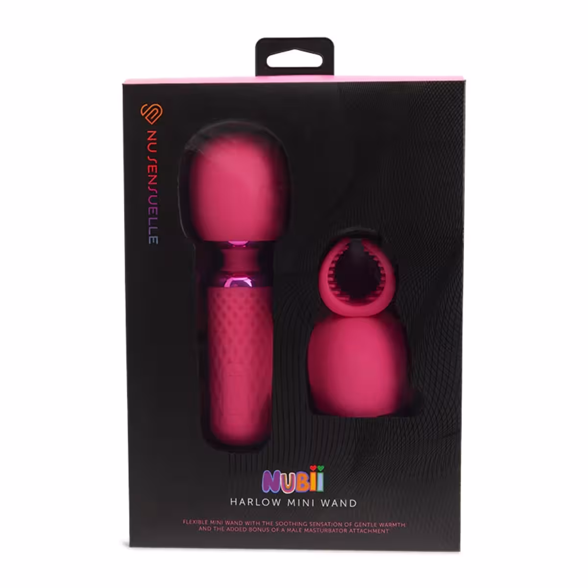 Harlow Nubii Mini Wand Masturbator Pink – Sensual, Customisable Pleasure image 2
