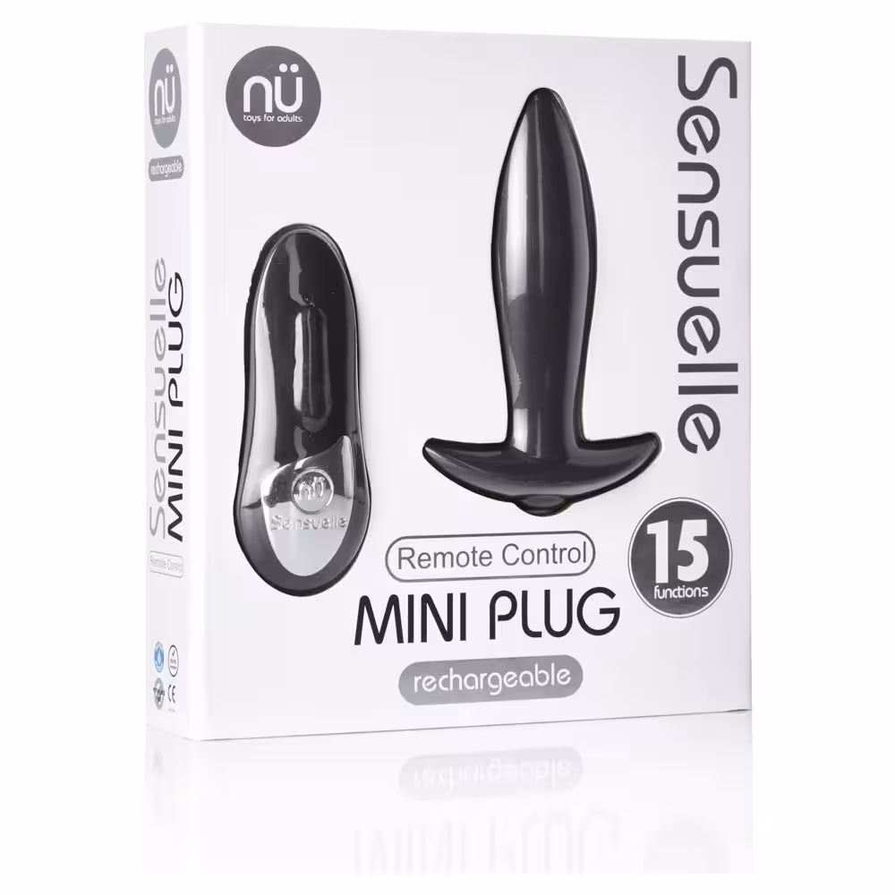 Nu Sensuelle Remote Control Mini Plug Black image 2