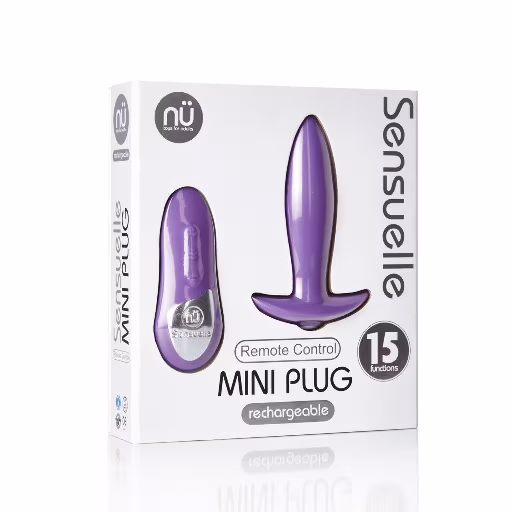 Nu Sensuelle Remote Control Mini Plug Purple image 2