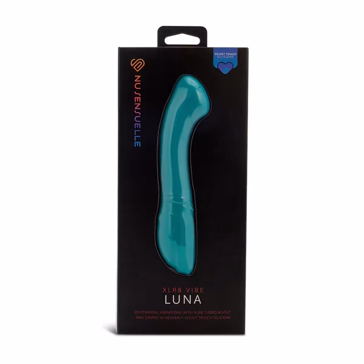 Nu Sensuelle Velvet Touch Luna Emerald Green - Premium Liquid Silicone Pleasure Product image 2