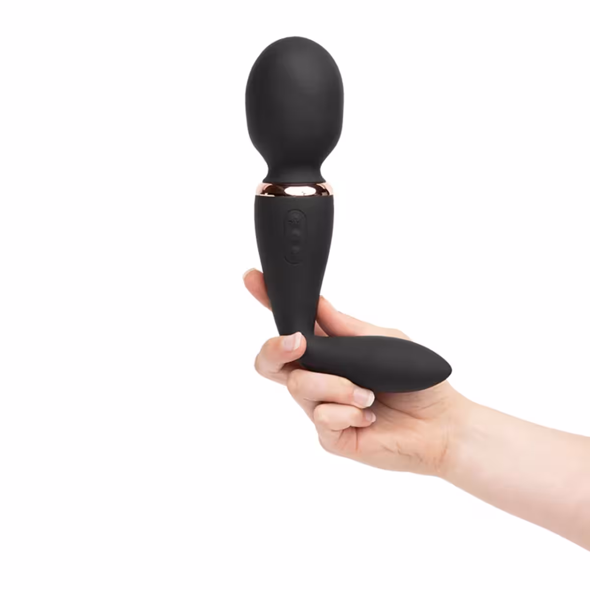 Nu Sensuelle Xlr8 Alluvion Wand Black – Dual Motor Vibration for G-Spot & Clitoral Stimulation